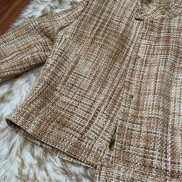 Vintage Carole Little silk crop jacket - Picture 7 of 8